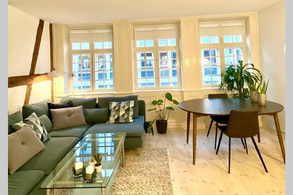 Luxury 'Kings Garden' City-Flat In Center Of Town Daire Kopenhag
